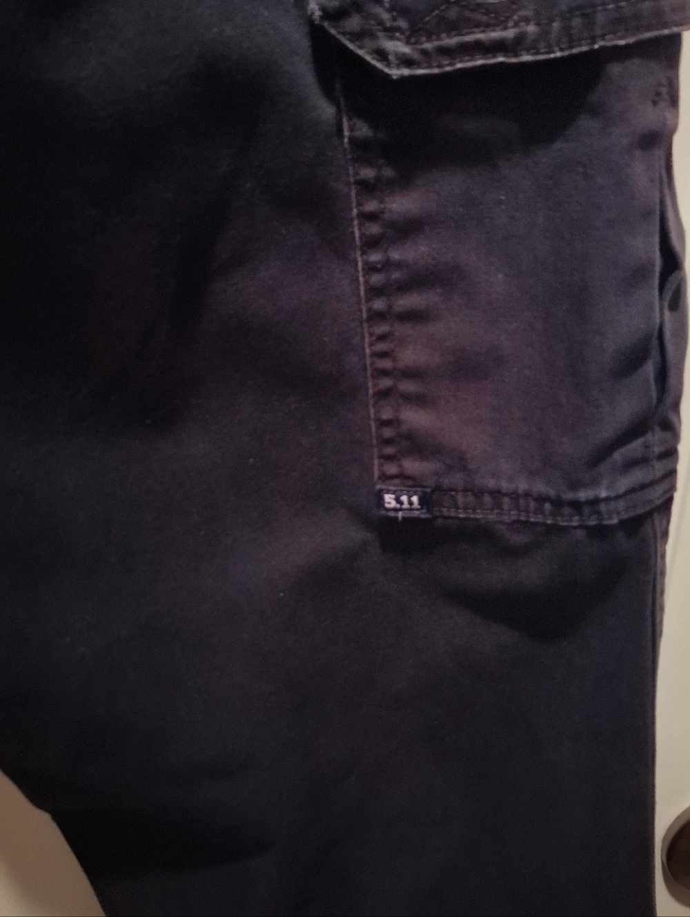 5.11 Tactical Black Cargo Pants - Black